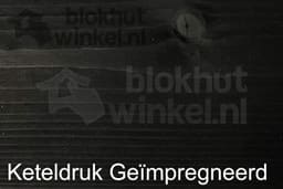Woca exterior Woodoil Zwart 3,0L ACTIE op keteldruk geimpregneerd hout