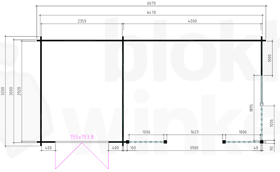 blokhut Cordoba - Interflex - 6732 - 263x320