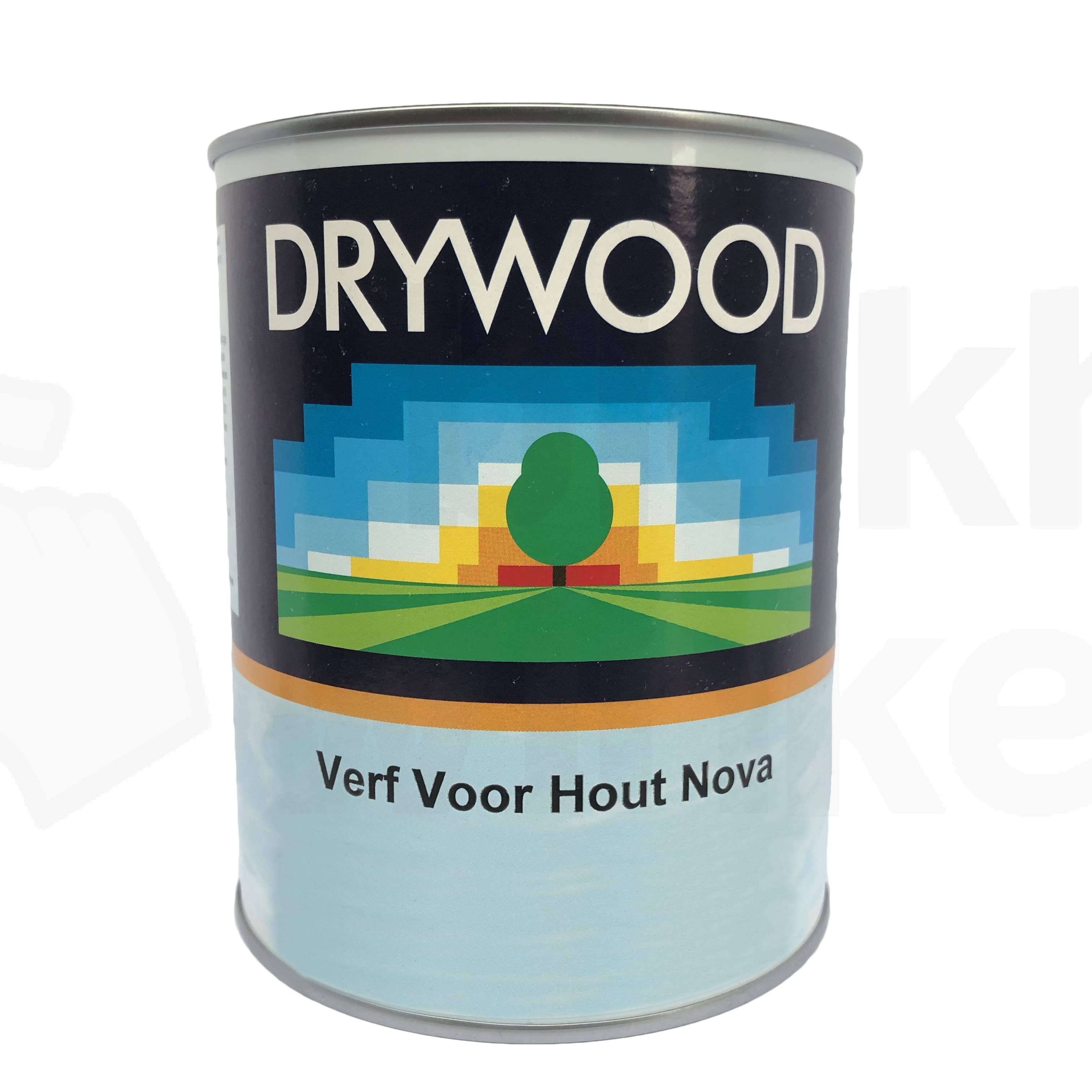 Plattegrond Drywood Paint Cremewit 1L