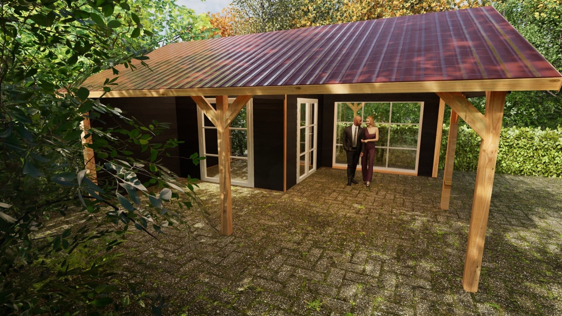 Plattegrond Madison Houtskeletbouw MAATWERK