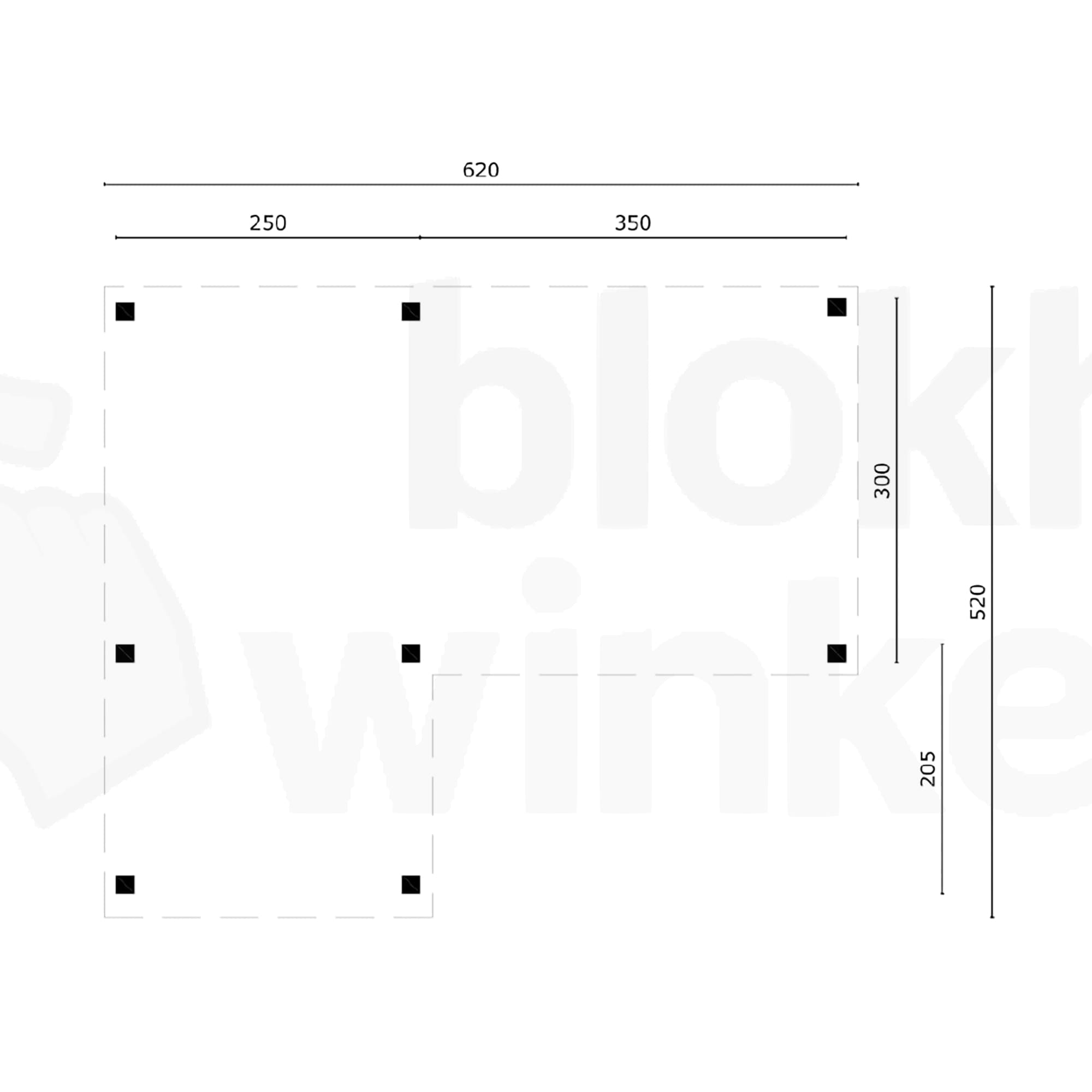Plattegrond Prieel Beerze | Inclusief EPDM, startset en bezorging!