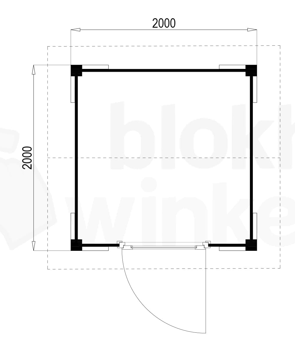 Plattegrond Oregon 200x200