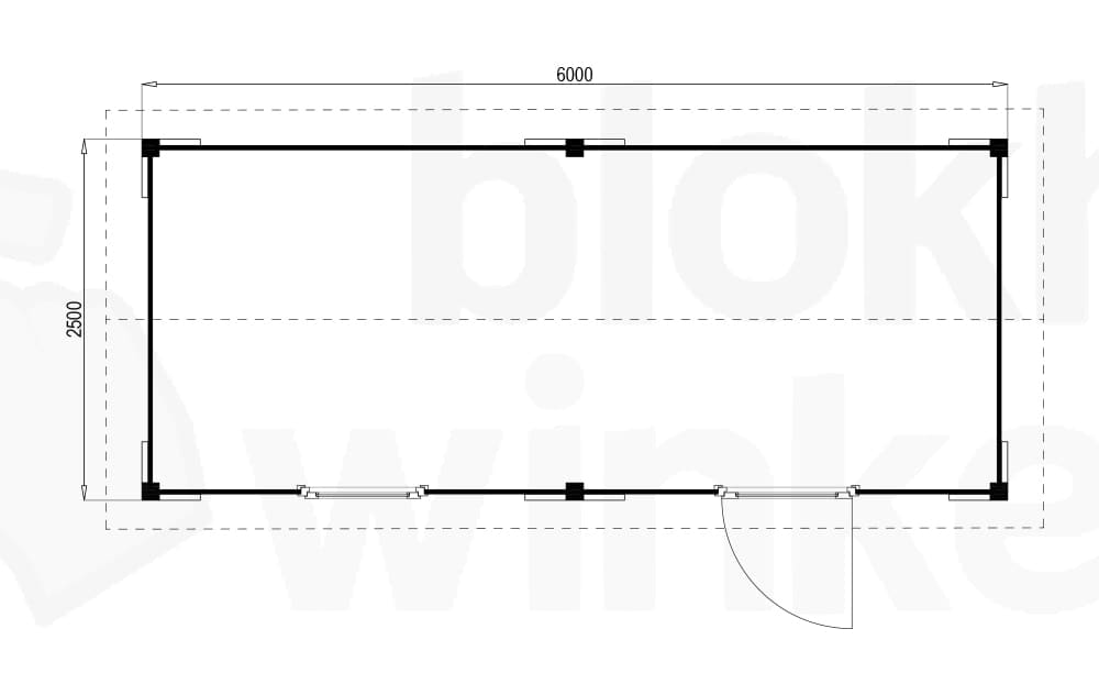 Plattegrond Oregon 600x250