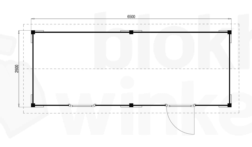 Plattegrond Oregon 650x250 geïmpregneerd