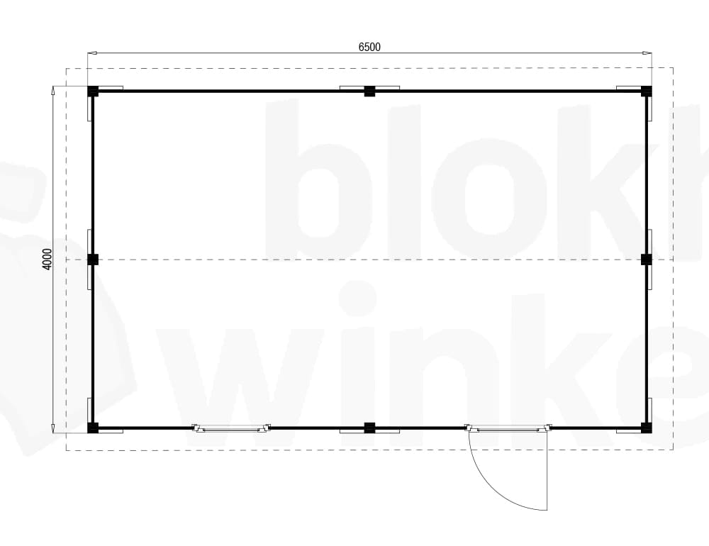 Plattegrond Oregon 650x400