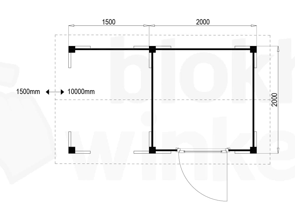 Plattegrond Oregon Lounge 200x200