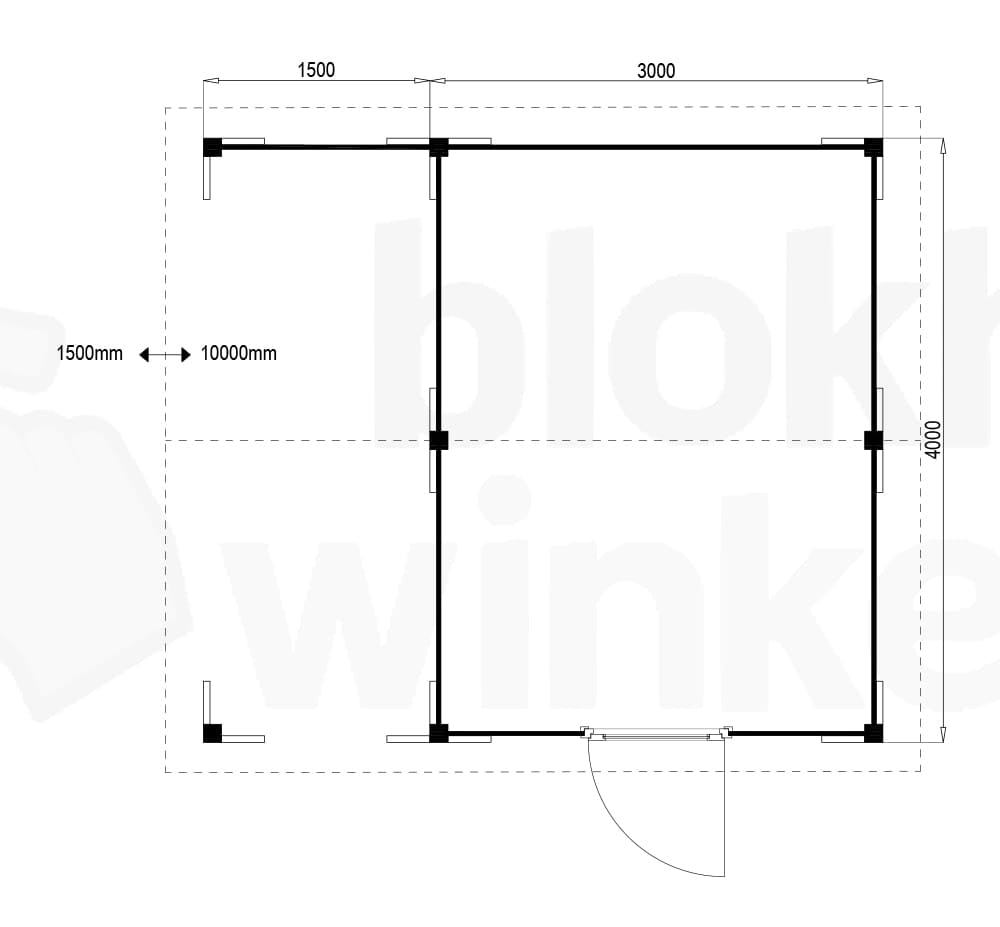 Plattegrond Oregon Lounge 300x400 geïmpregneerd