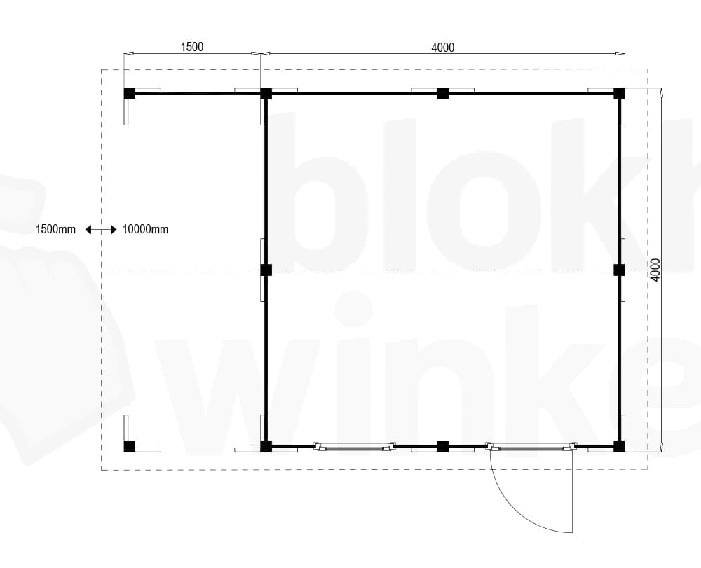 Plattegrond Oregon Lounge 400x400