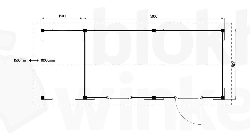 Plattegrond Oregon Lounge 500x250 geïmpregneerd