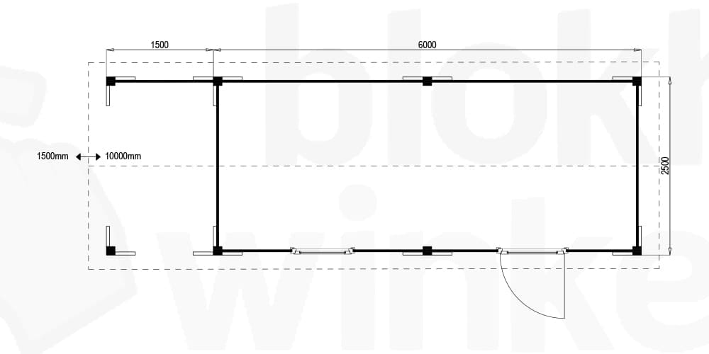 Plattegrond Oregon Lounge 600x250 geïmpregneerd