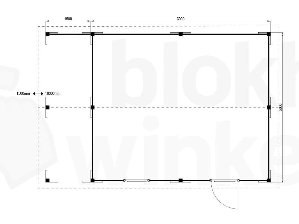 Plattegrond Oregon Lounge 600x500 geïmpregneerd