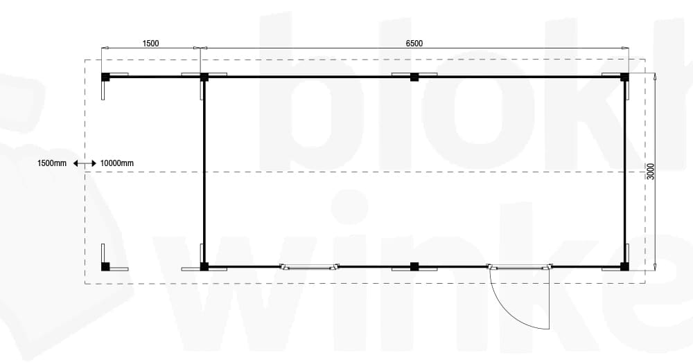 Plattegrond Oregon Lounge 650x300