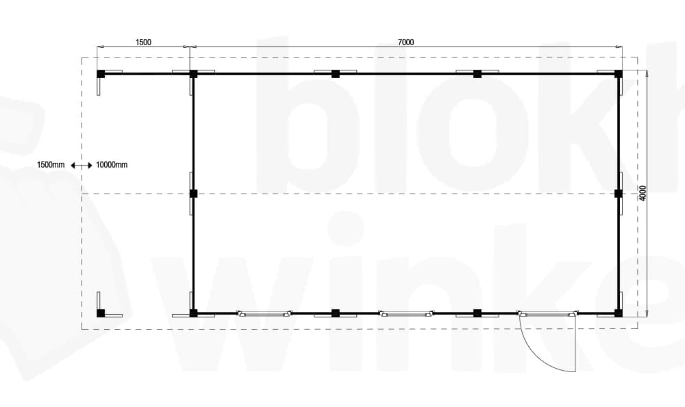 Plattegrond Oregon Lounge 700x400