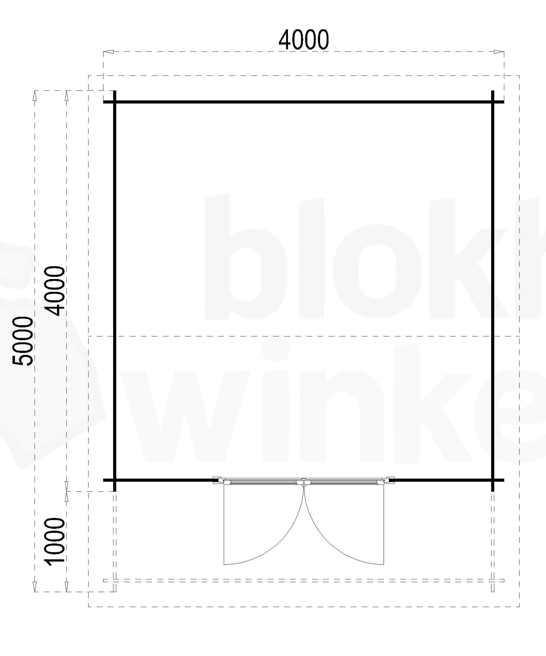 Plattegrond Texas 400x400