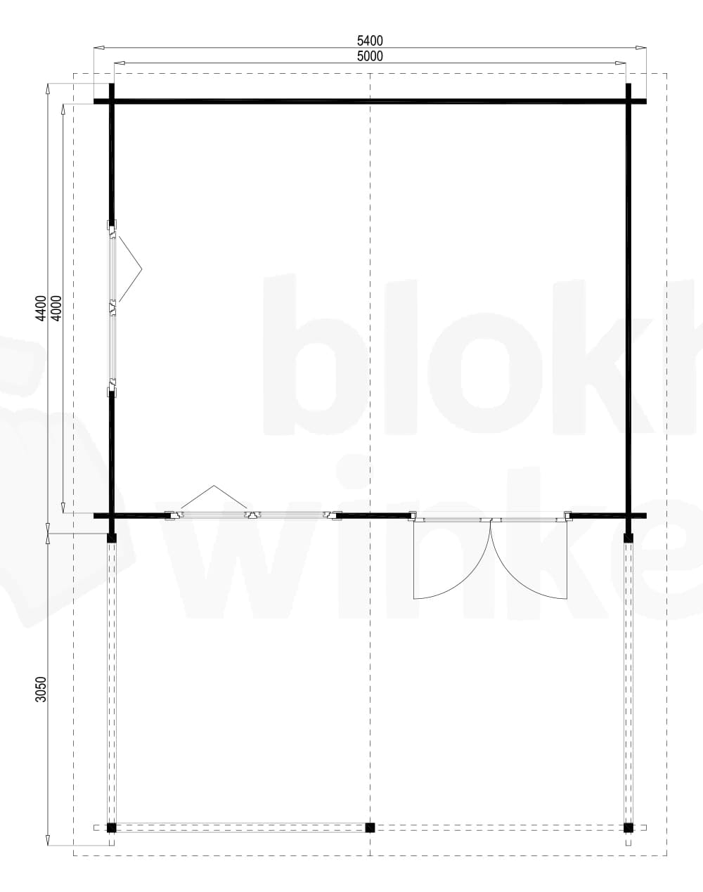 Plattegrond Badalona B