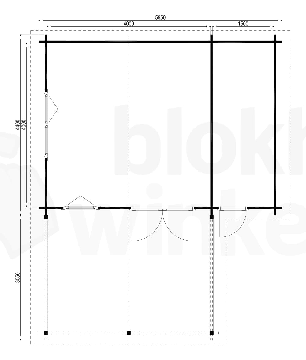 Plattegrond Barcelona C geïmpregneerd