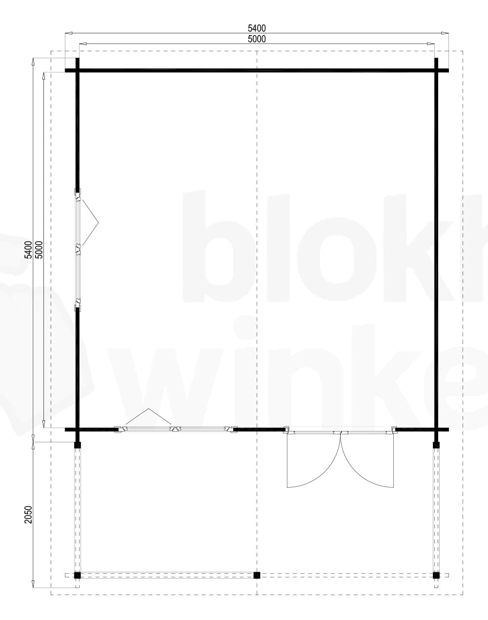 Plattegrond Burgos B Gecoat