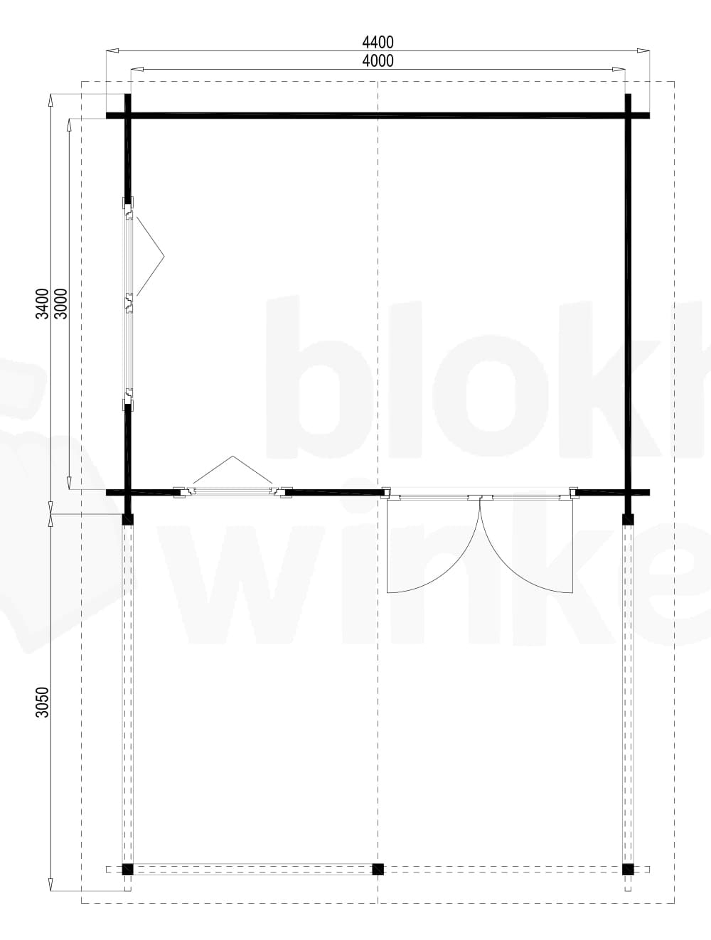 Plattegrond Madrid B Gecoat