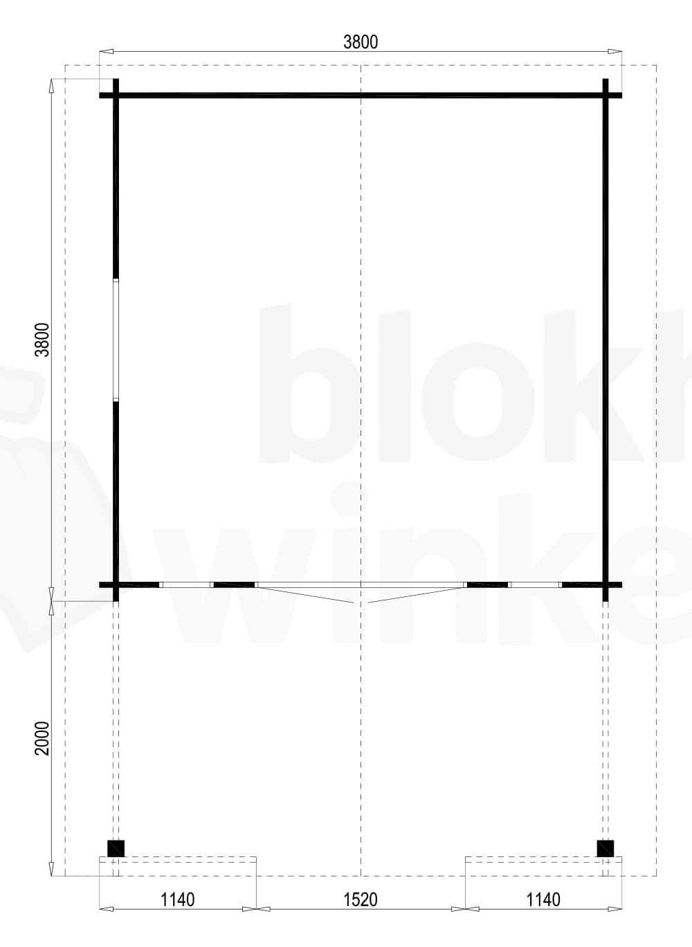 Plattegrond Toledo Gecoat