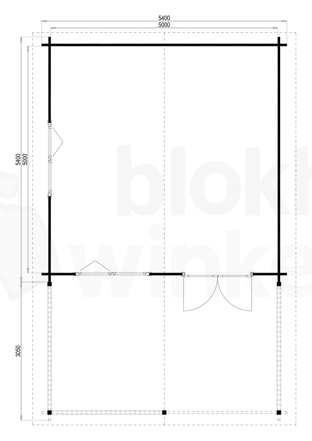 Plattegrond Torrevieja B geïmpregneerd