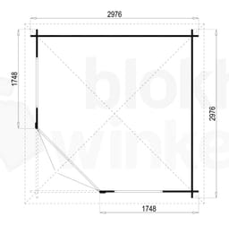 blokhut Valencia 28 - Interflex - 3055G - 300x300