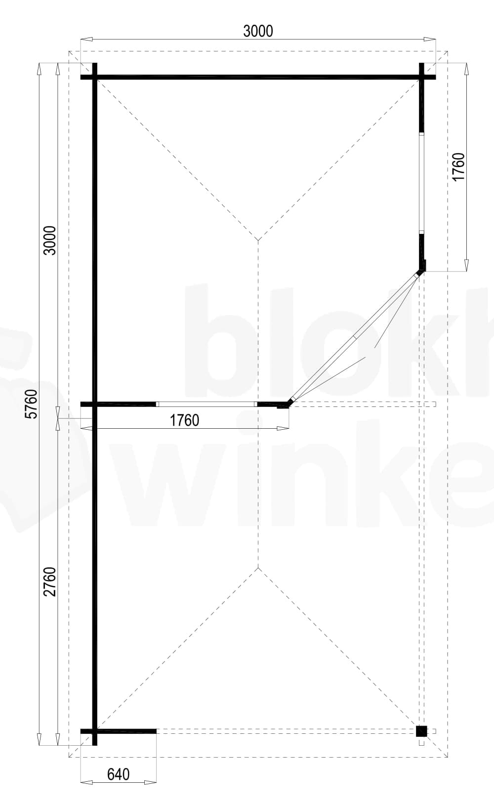 Plattegrond Valencia Side geïmpregneerd