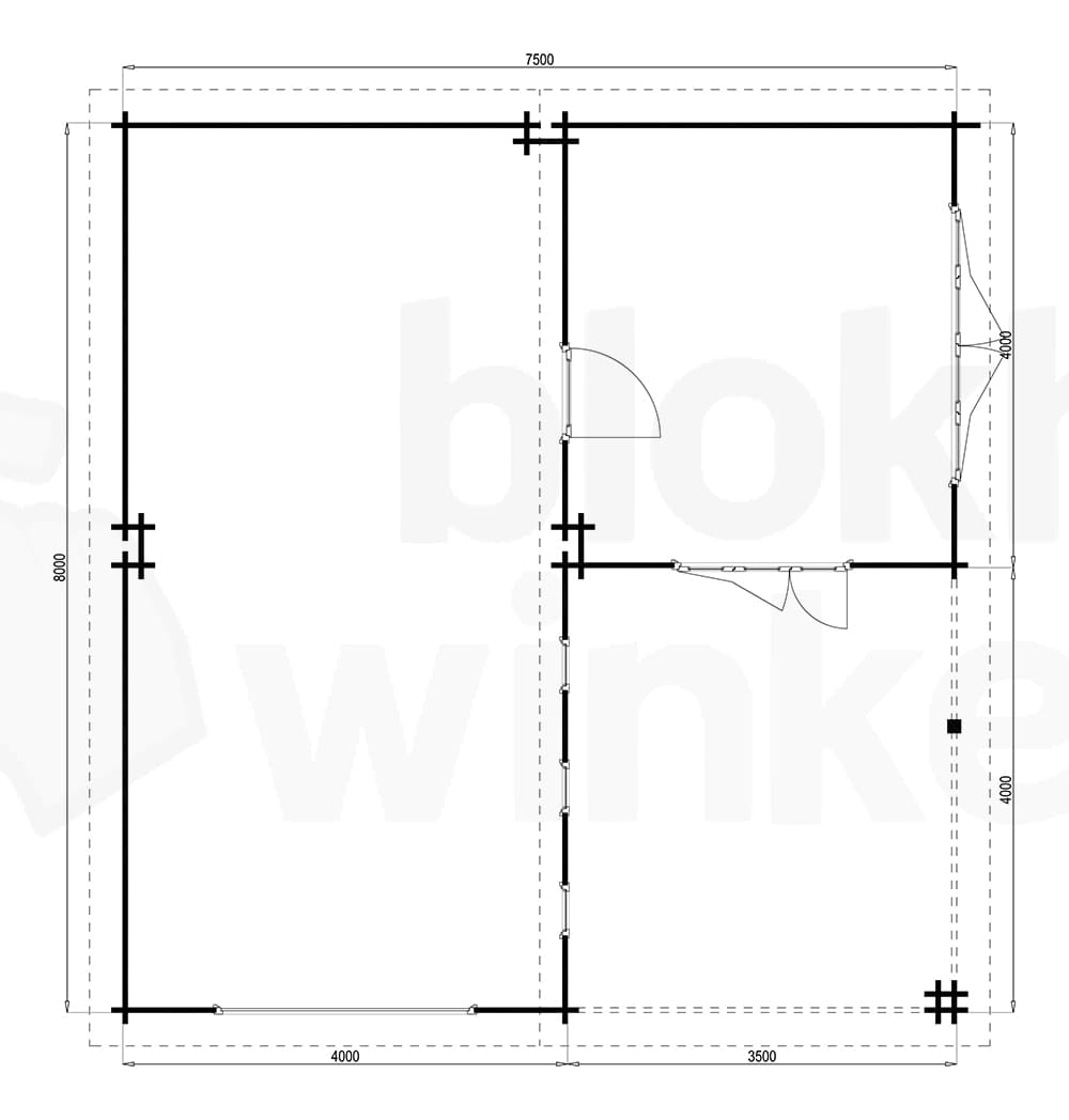 Plattegrond Garage Miami 750x800
