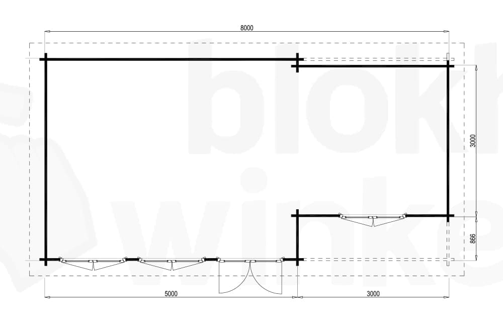 Plattegrond Lissabon 400x800
