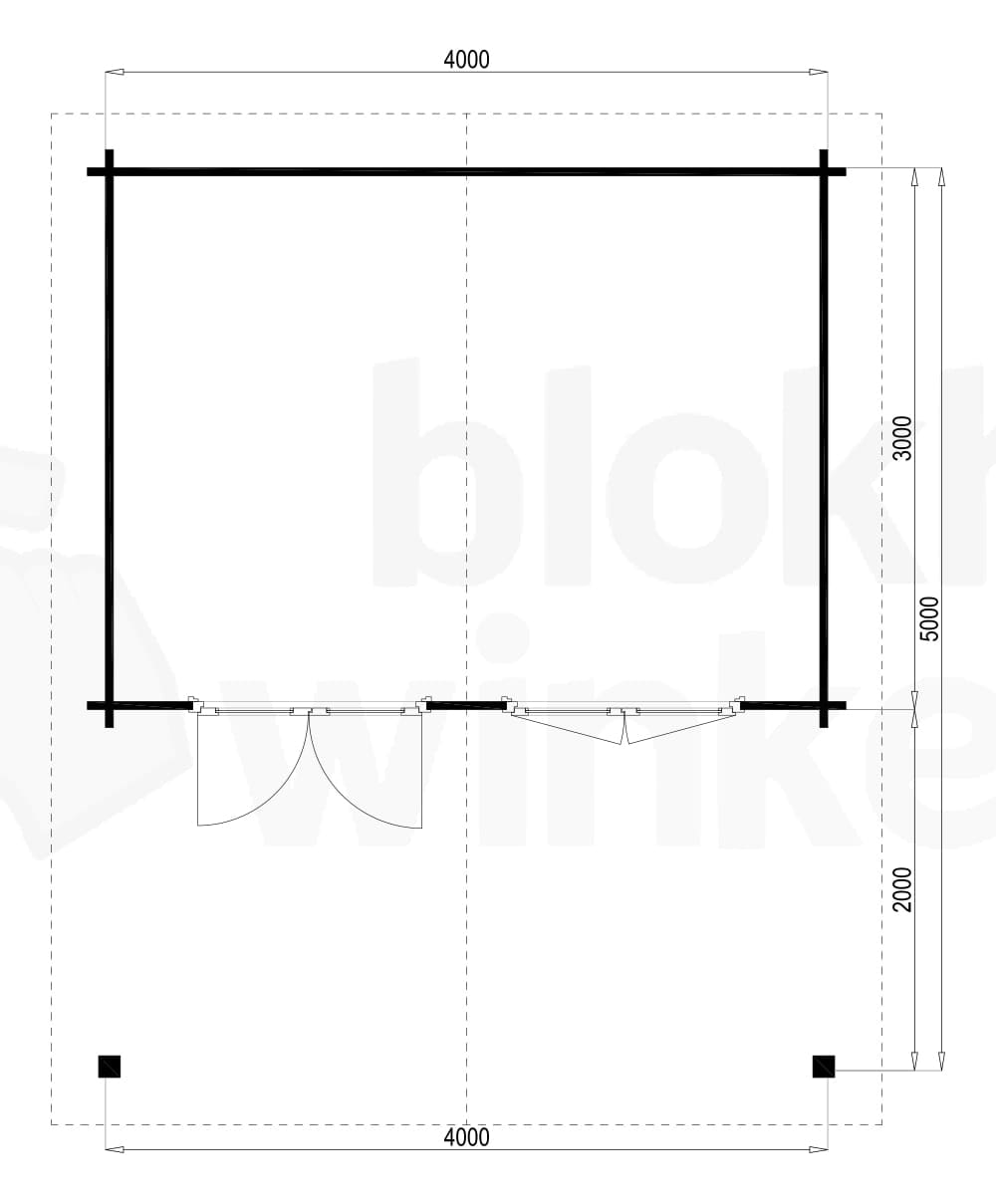 Plattegrond Nick 400x300