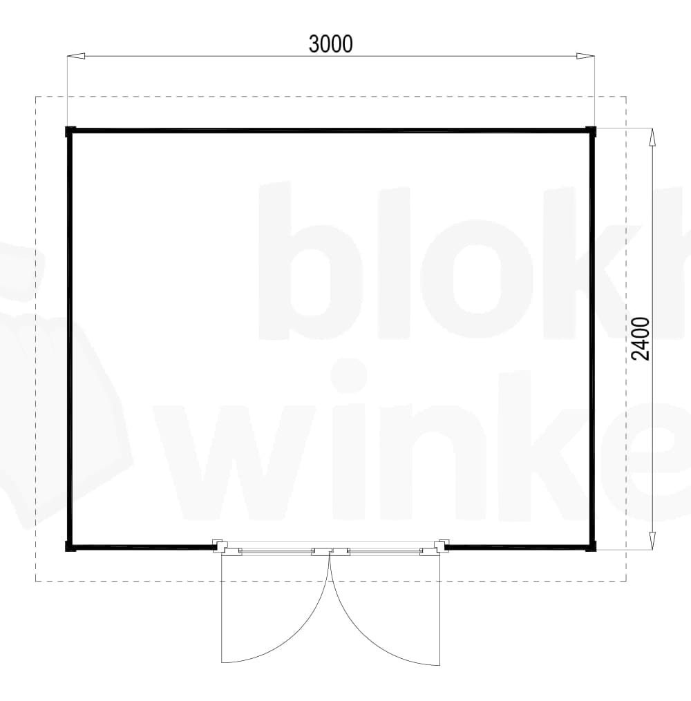 Plattegrond Prima Emma 300x240