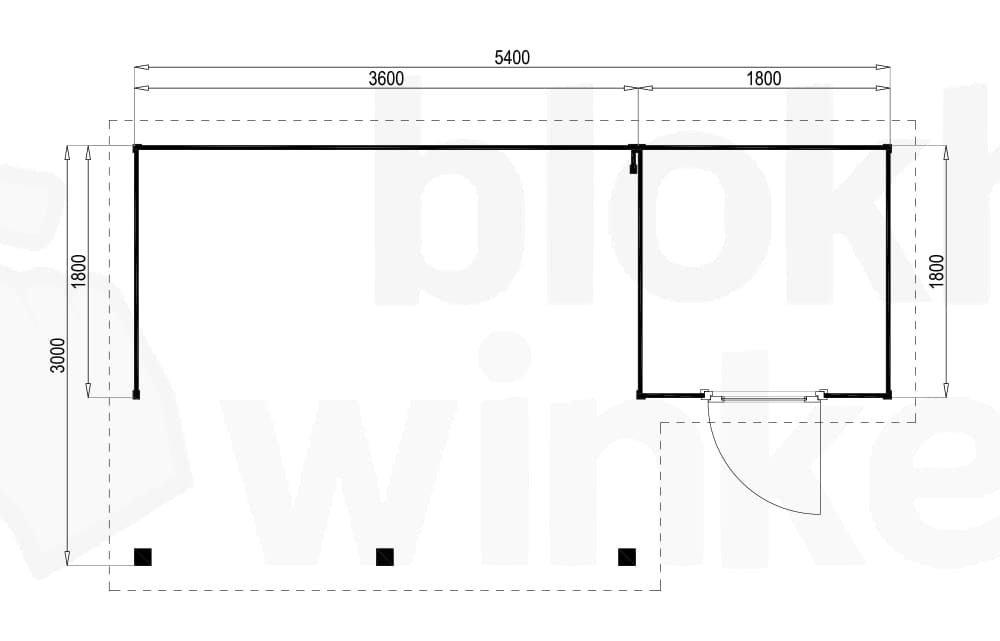 Plattegrond Prima Jasper 300x540