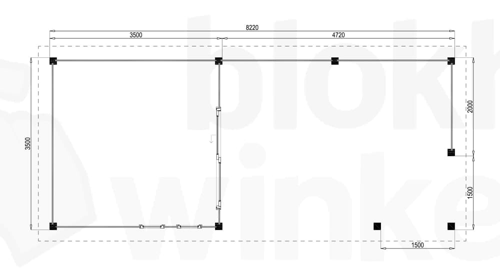 Plattegrond Springfield 350x822 geïmpregneerd