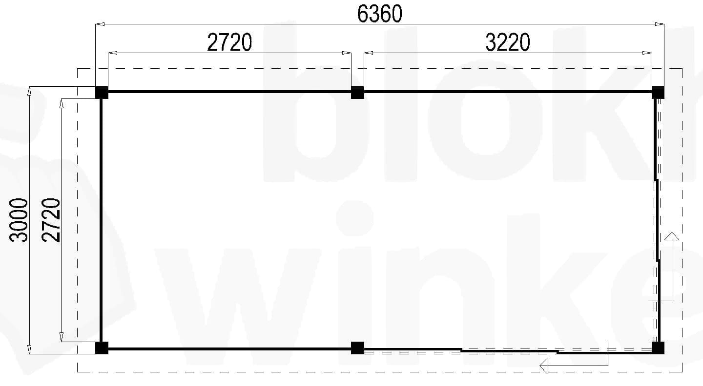 Plattegrond Lugarde Tuinkamer Apeldoorn 636x300 geïmpregneerd