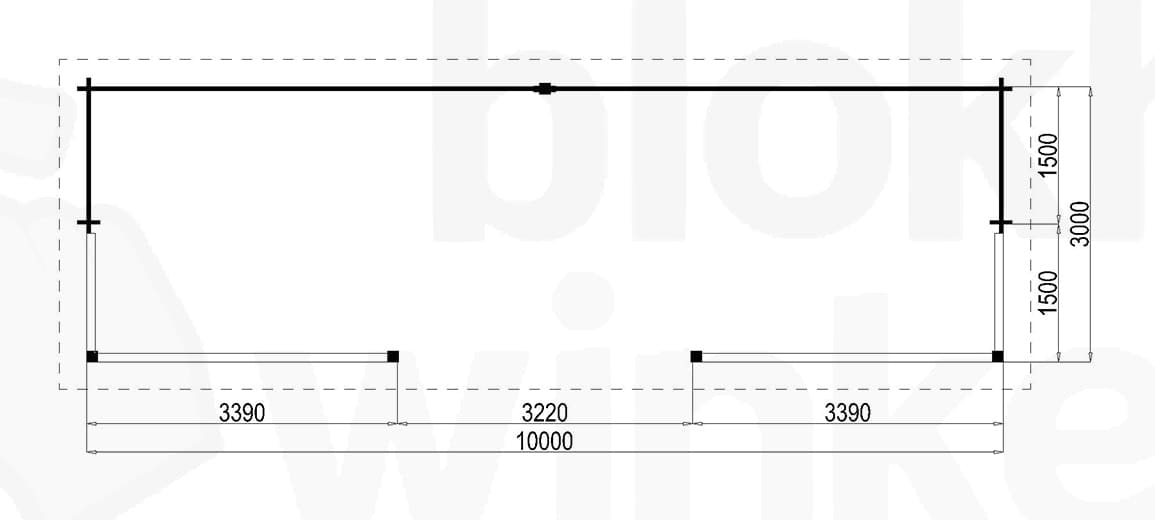 Plattegrond Lugarde Veranda Amsterdam 1000x300