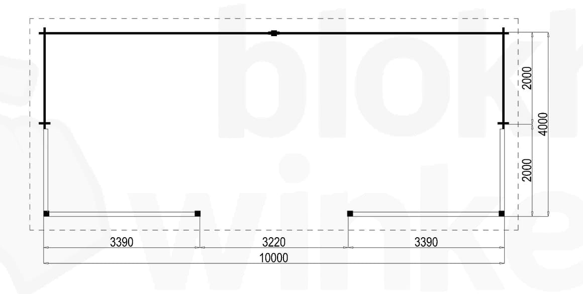 Plattegrond Lugarde Veranda Amsterdam 1000x400 geïmpregneerd