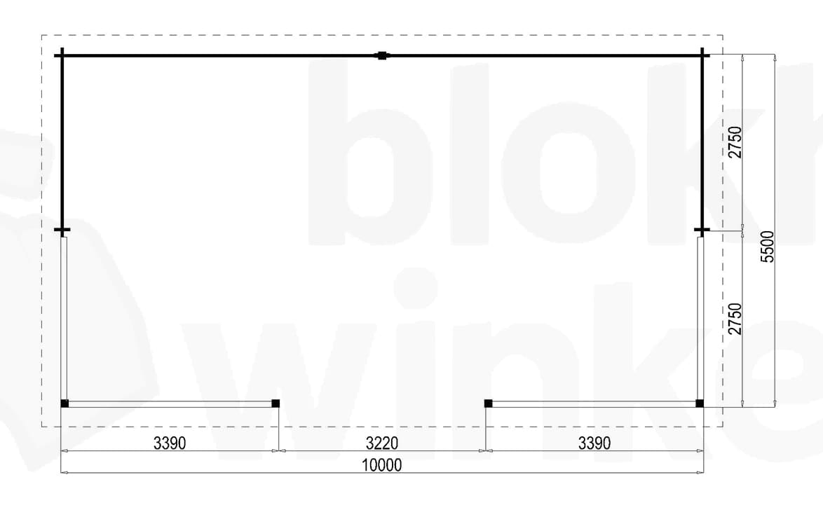 Plattegrond Lugarde Veranda Amsterdam 1000x550
