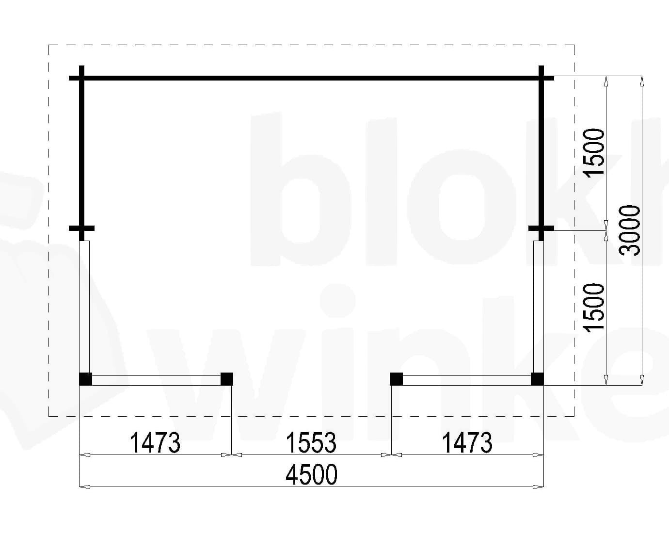 Plattegrond Lugarde Veranda Amsterdam 450x300 geïmpregneerd