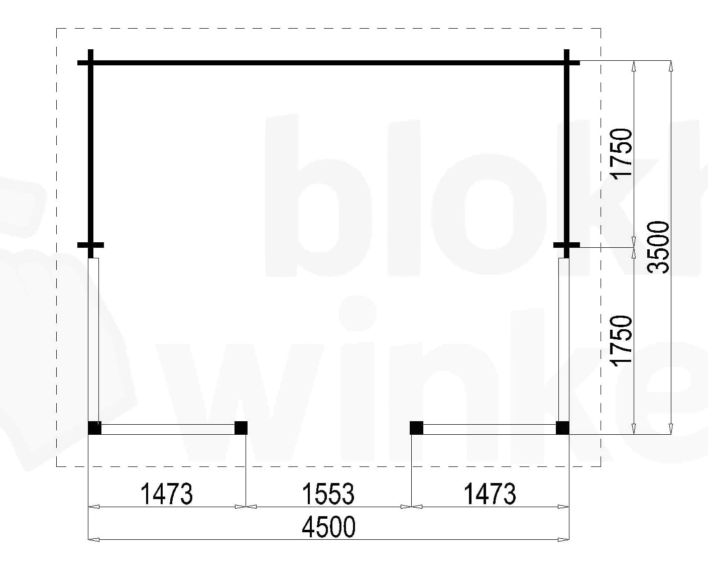 Plattegrond Lugarde Veranda Amsterdam 450x350