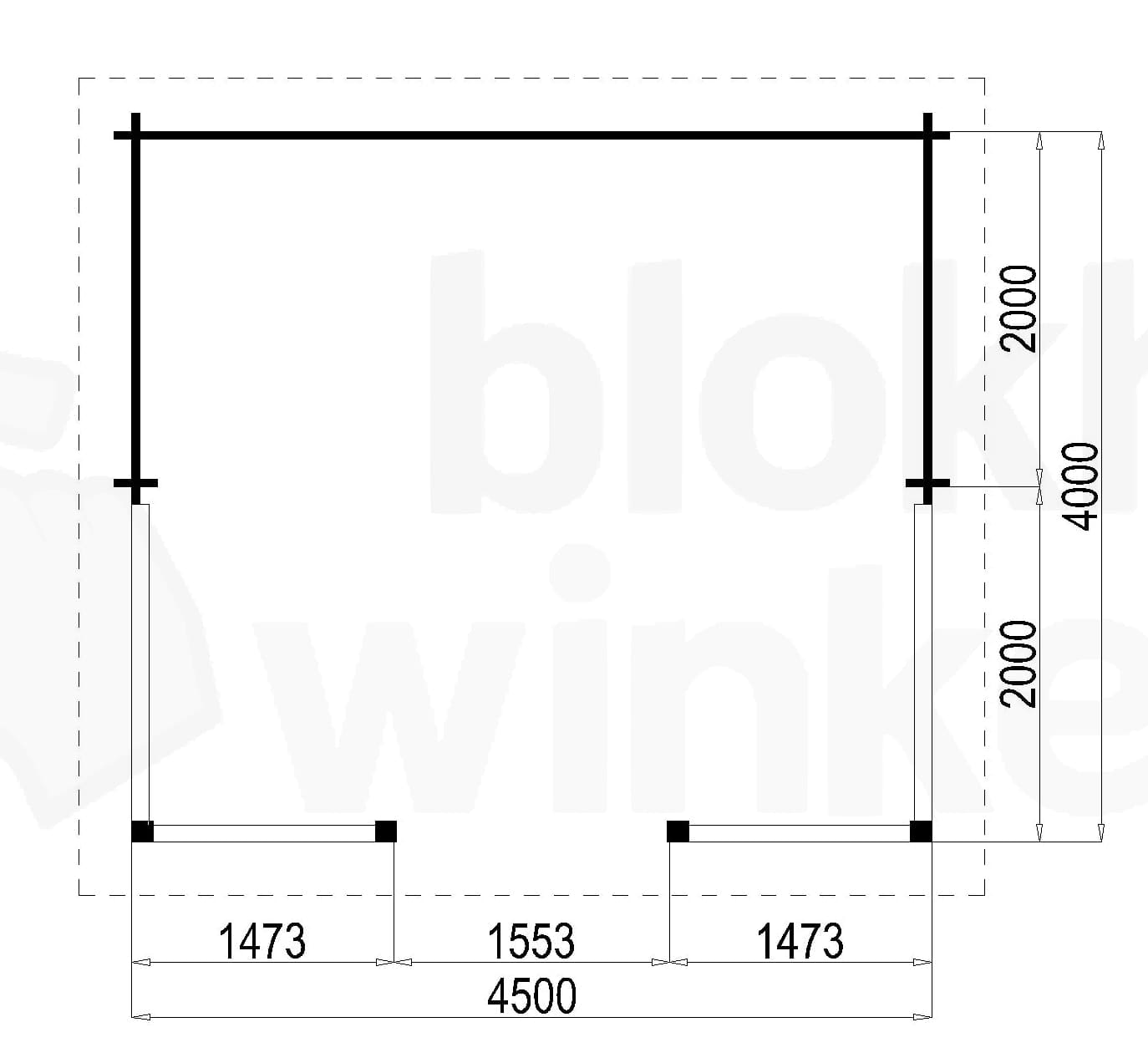 Plattegrond Lugarde Veranda Amsterdam 450x400
