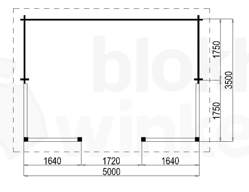 Plattegrond Lugarde Veranda Amsterdam 500x350