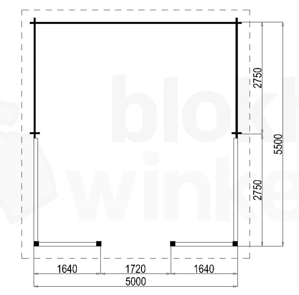 Plattegrond Lugarde Veranda Amsterdam 500x550