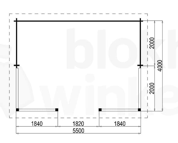 Plattegrond Lugarde Veranda Amsterdam 550x400