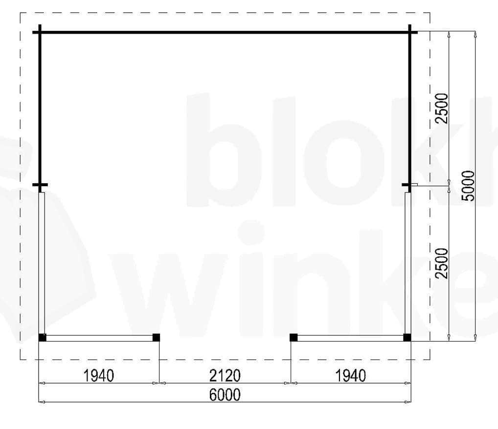 Plattegrond Lugarde Veranda Amsterdam 600x500