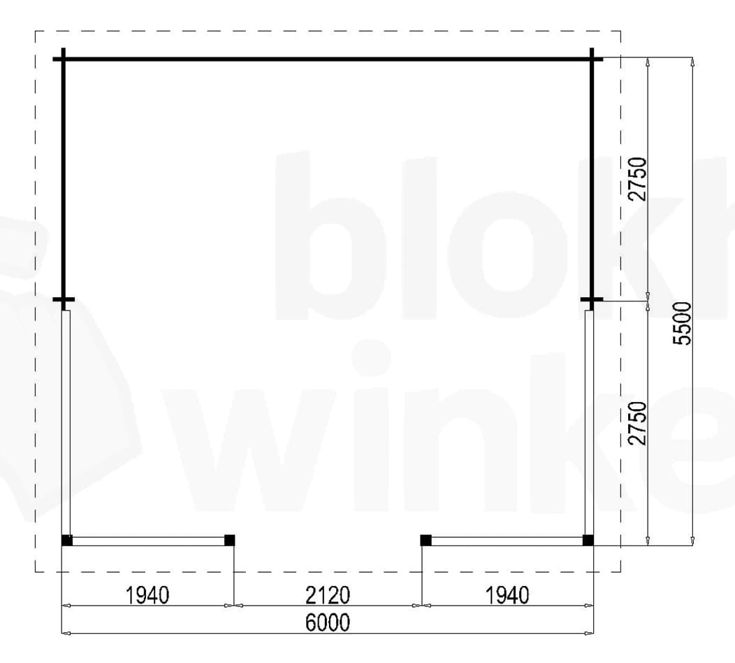 Plattegrond Lugarde Veranda Amsterdam 600x550 geïmpregneerd
