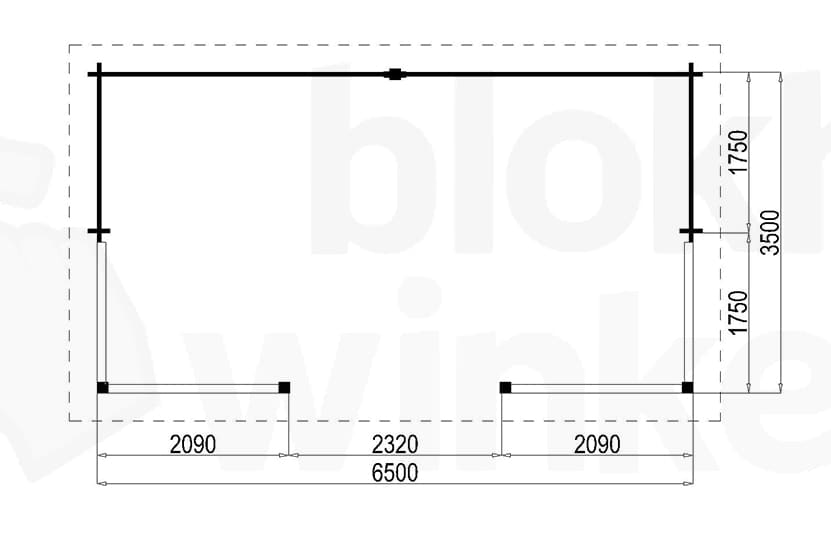 Plattegrond Lugarde Veranda Amsterdam 650x350 geïmpregneerd