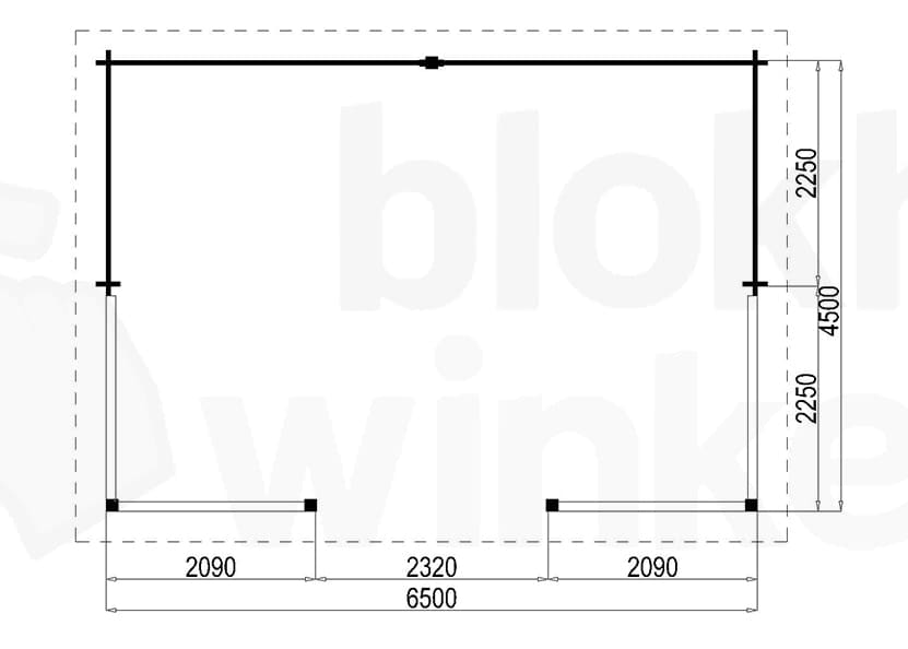 Plattegrond Lugarde Veranda Amsterdam 650x450 geïmpregneerd