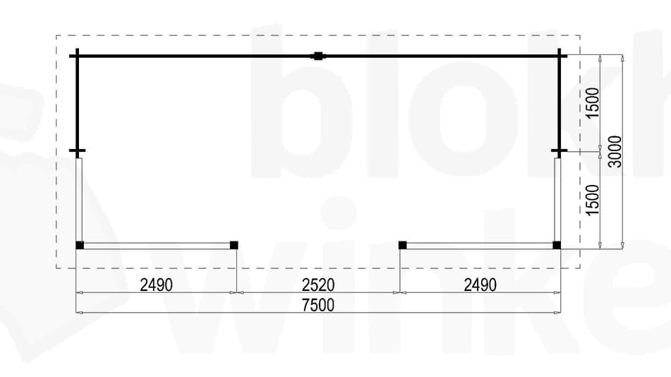 Plattegrond Lugarde Veranda Amsterdam 750x300