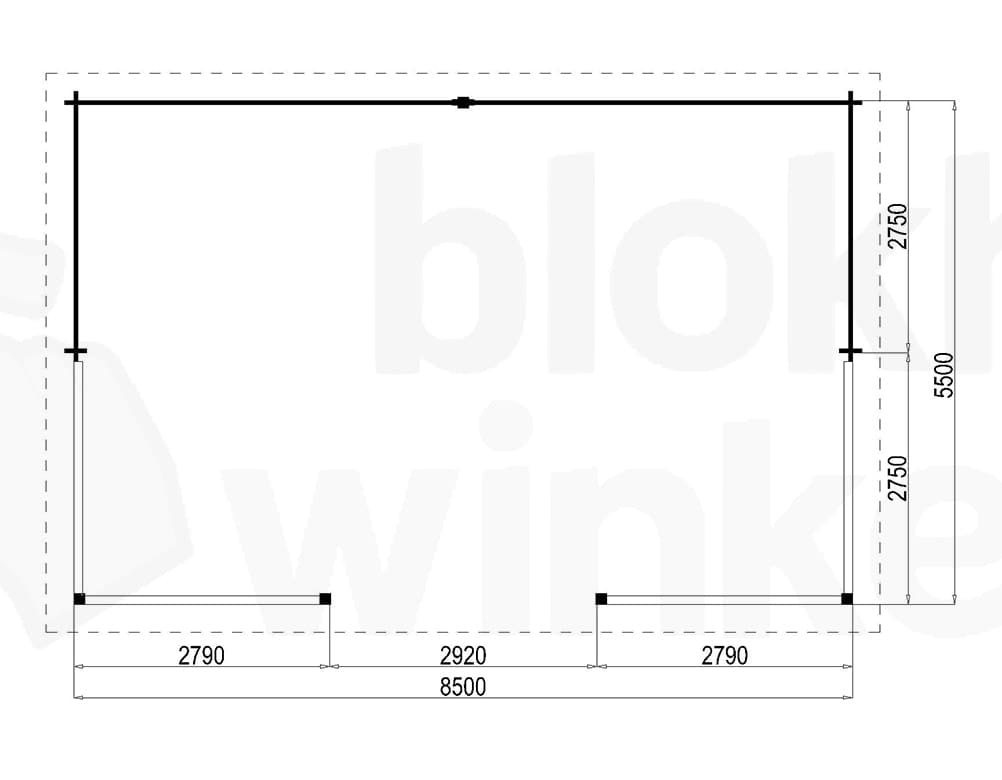 Plattegrond Lugarde Veranda Amsterdam 850x550