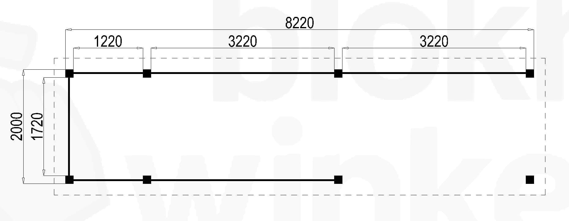 Plattegrond Lugarde Veranda Arnhem 822x200 geïmpregneerd