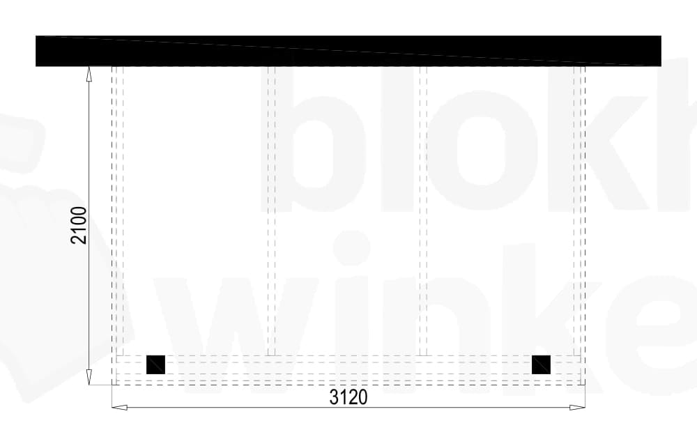 Plattegrond Overkapping Outback Panorama 312x210
